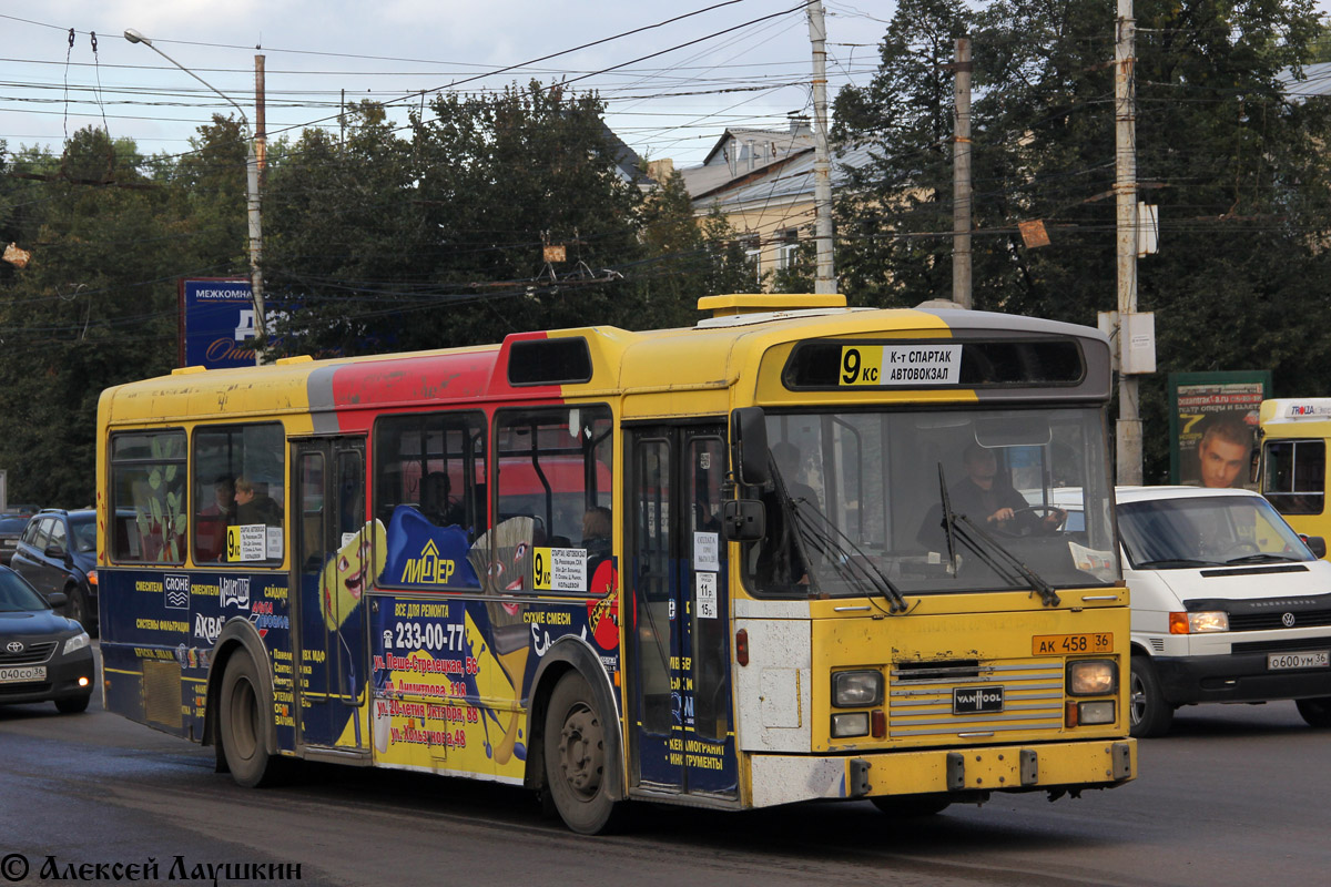 Воронежская область, Van Hool A120/50 № АК 458 36