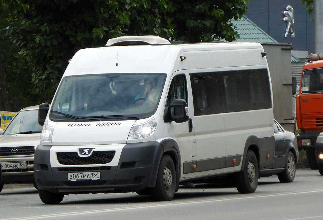 Новосибирская область, Нижегородец-2227SK (Peugeot Boxer) № В 067 МА 154