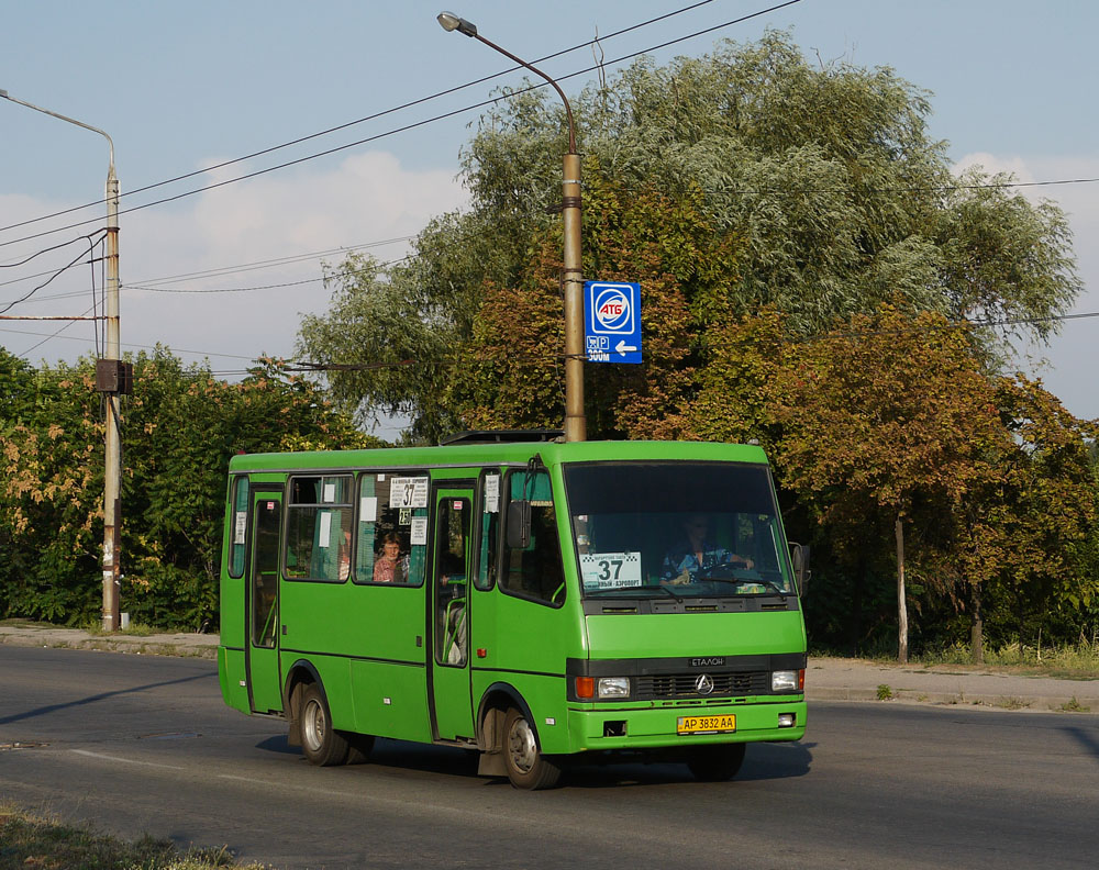 Запорожская область, БАЗ-А079.14 "Подснежник" № AP 3832 AA