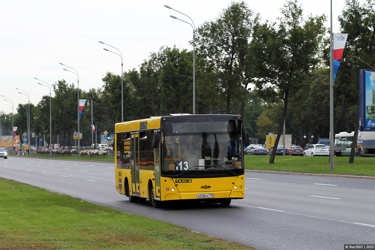 Санкт-Петербург, МАЗ-206.067 № В 028 КК 178