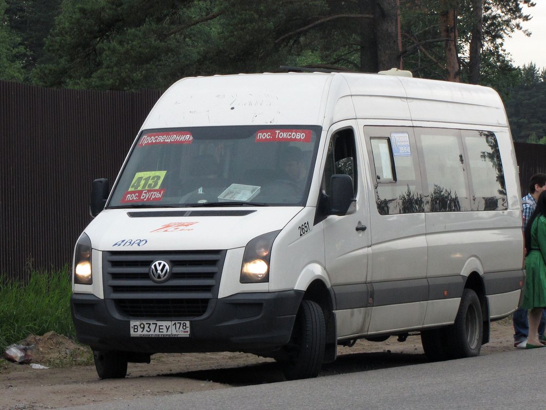 Санкт-Петербург, Луидор-2233 (Volkswagen Crafter) № 2651