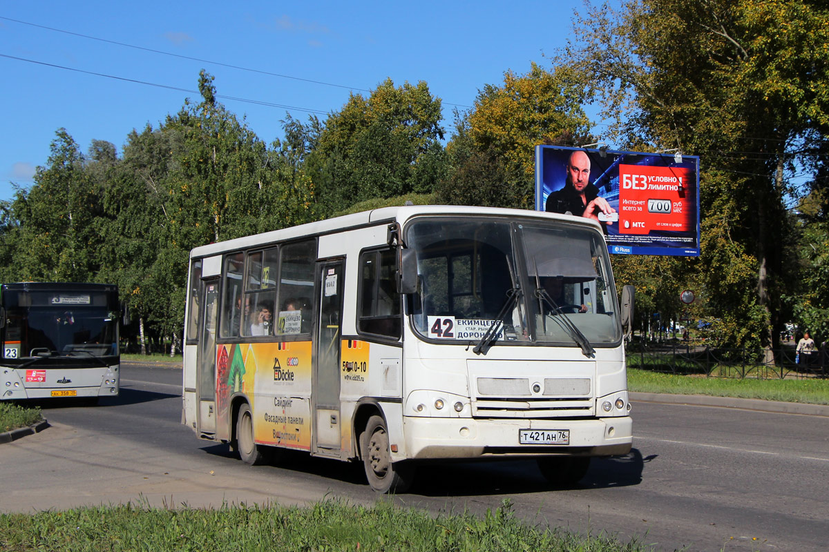 Вологодская область, ПАЗ-320402-03 № Т 421 АН 76