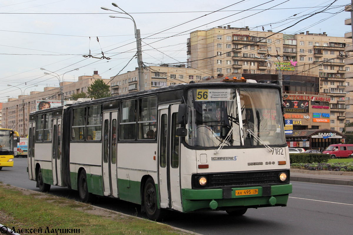 Санкт-Петербург, Ikarus 280.33O № 7182