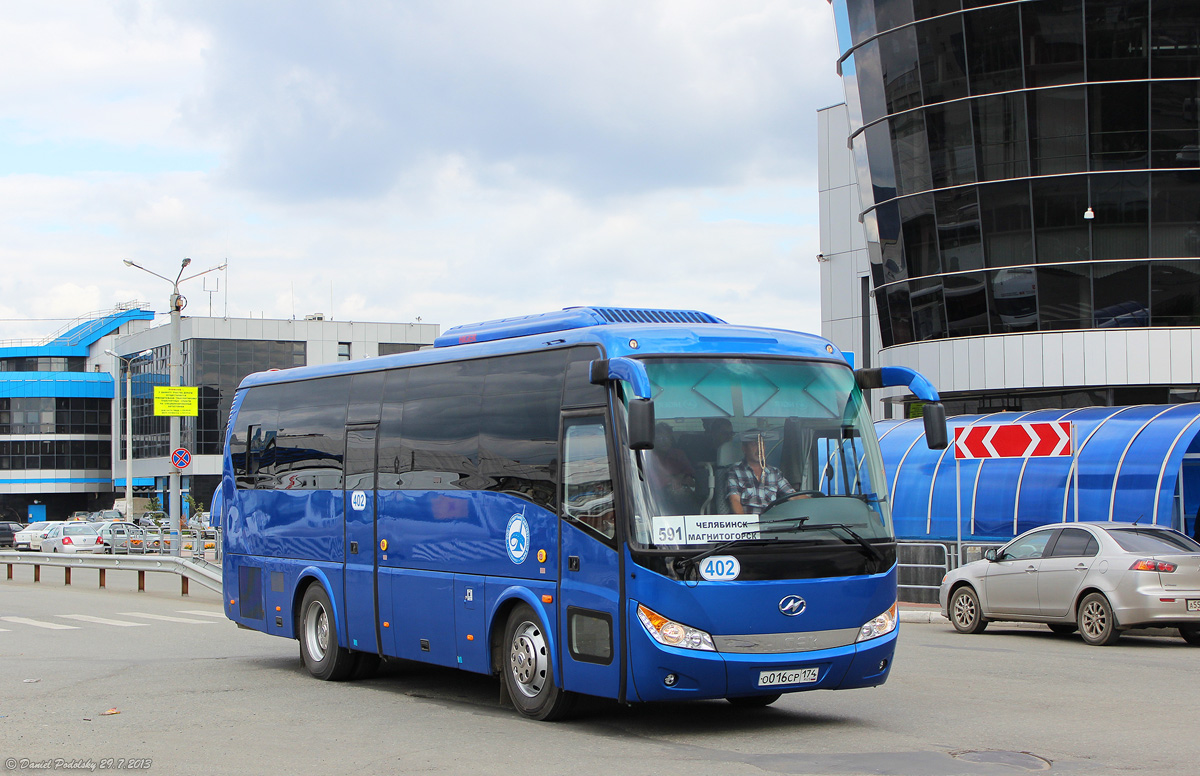 Челябинская область, Higer KLQ6928Q № 402