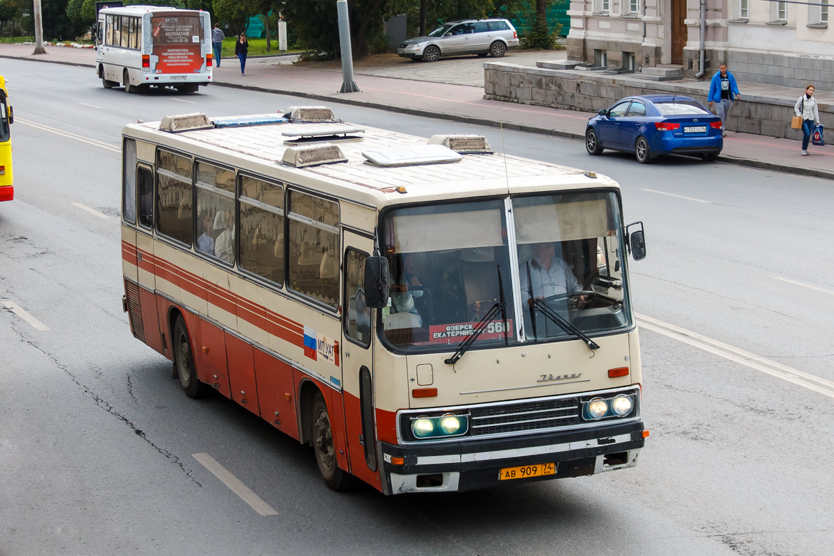 Челябинская область, Ikarus 256.75 № АВ 909 74