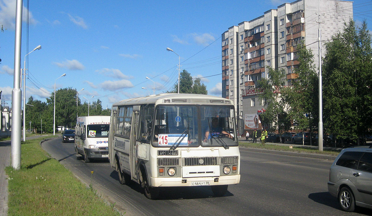 Ханты-Мансийский АО, ПАЗ-32054 № С 464 УТ 86