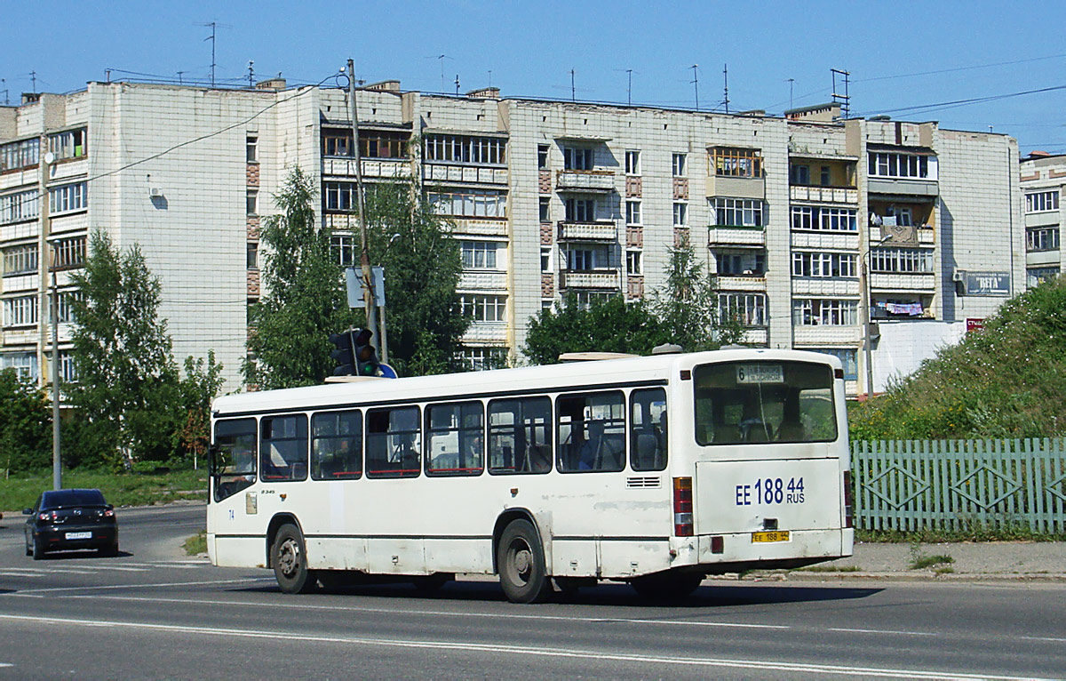 Костромская область, Mercedes-Benz O345 № 74