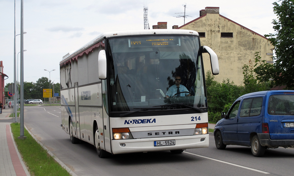 Латвия, Setra S315GT-HD № 214