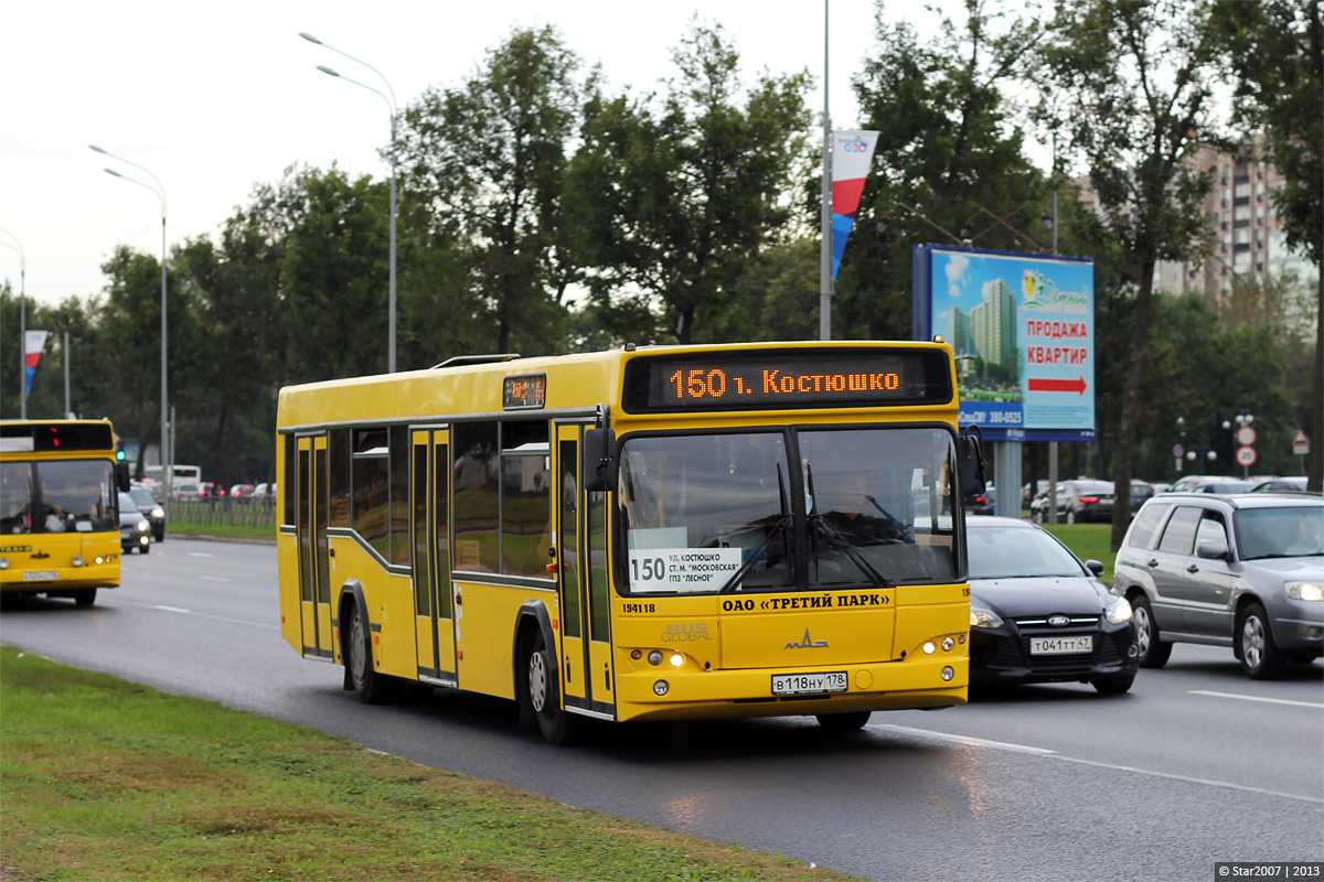 Санкт-Петербург, МАЗ-103.468 № В 118 НУ 178