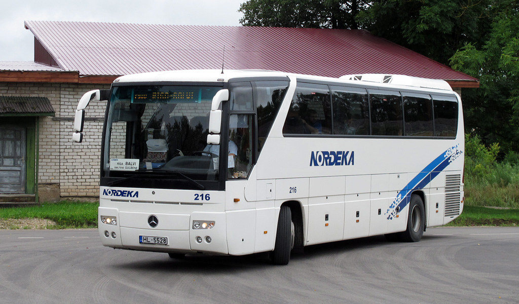 Латвия, Mercedes-Benz O350-15RHD Tourismo № 216