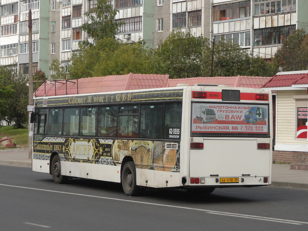 Вологодская область, Mercedes-Benz O405N № АВ 418 35