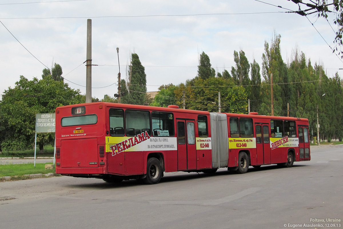 Полтавская область, Scania CN113ALB № BI 1496 AA