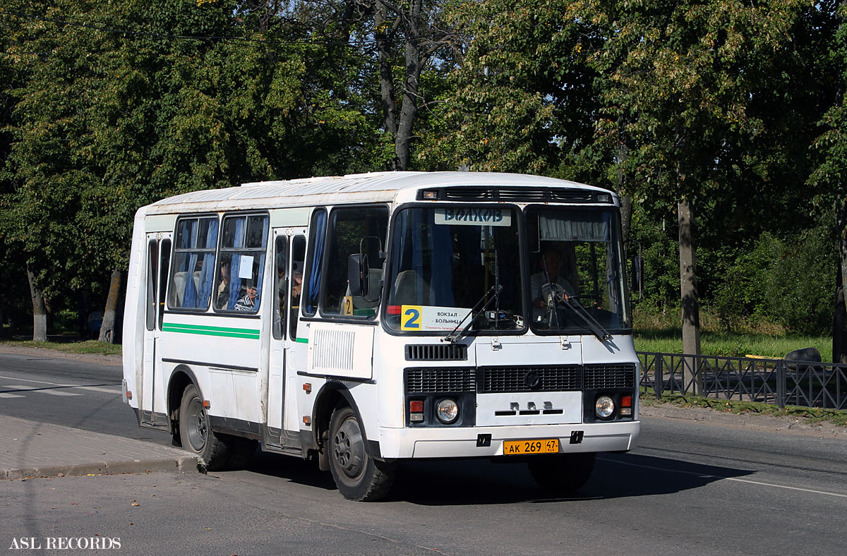 Ленинградская область, ПАЗ-32054-50 № АК 269 47