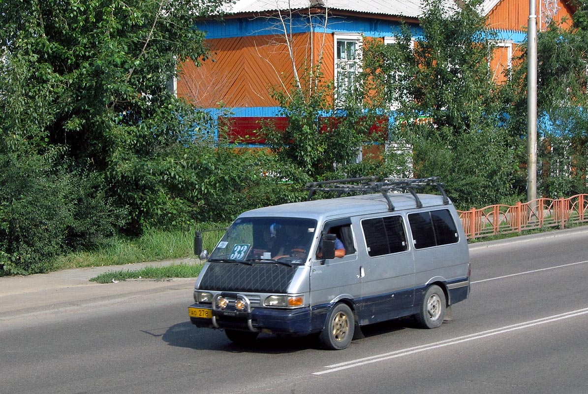 Бурятия, Kia Besta № АО 278 03
