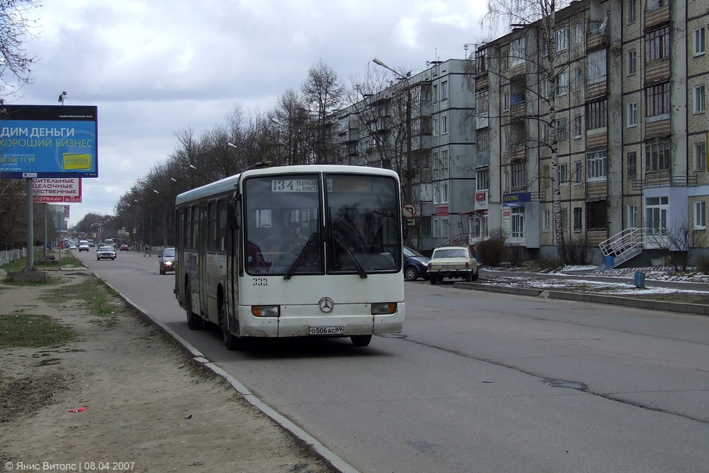 Тверская область, Mercedes-Benz O345 № 333; Тверская область — Городские, пригородные и служебные автобусы Твери (2000 — 2009 гг.)