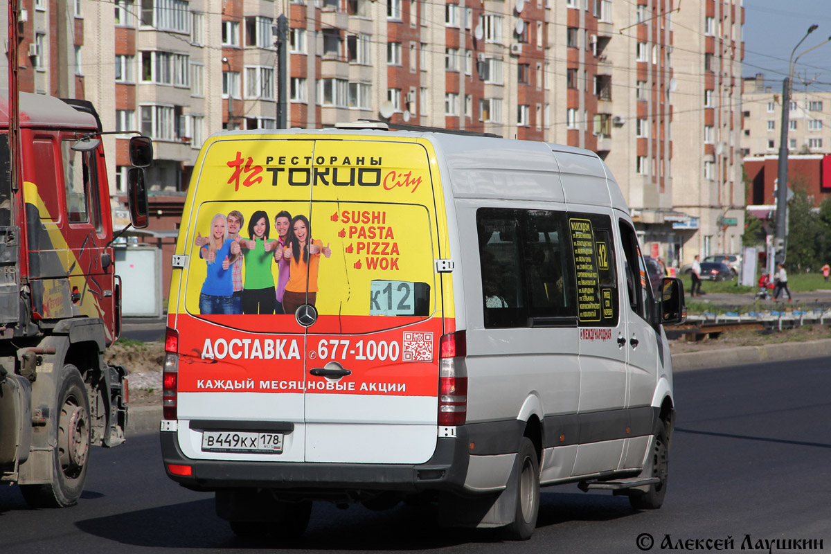 Санкт-Петербург, Луидор-22360C (MB Sprinter) № В 449 КХ 178