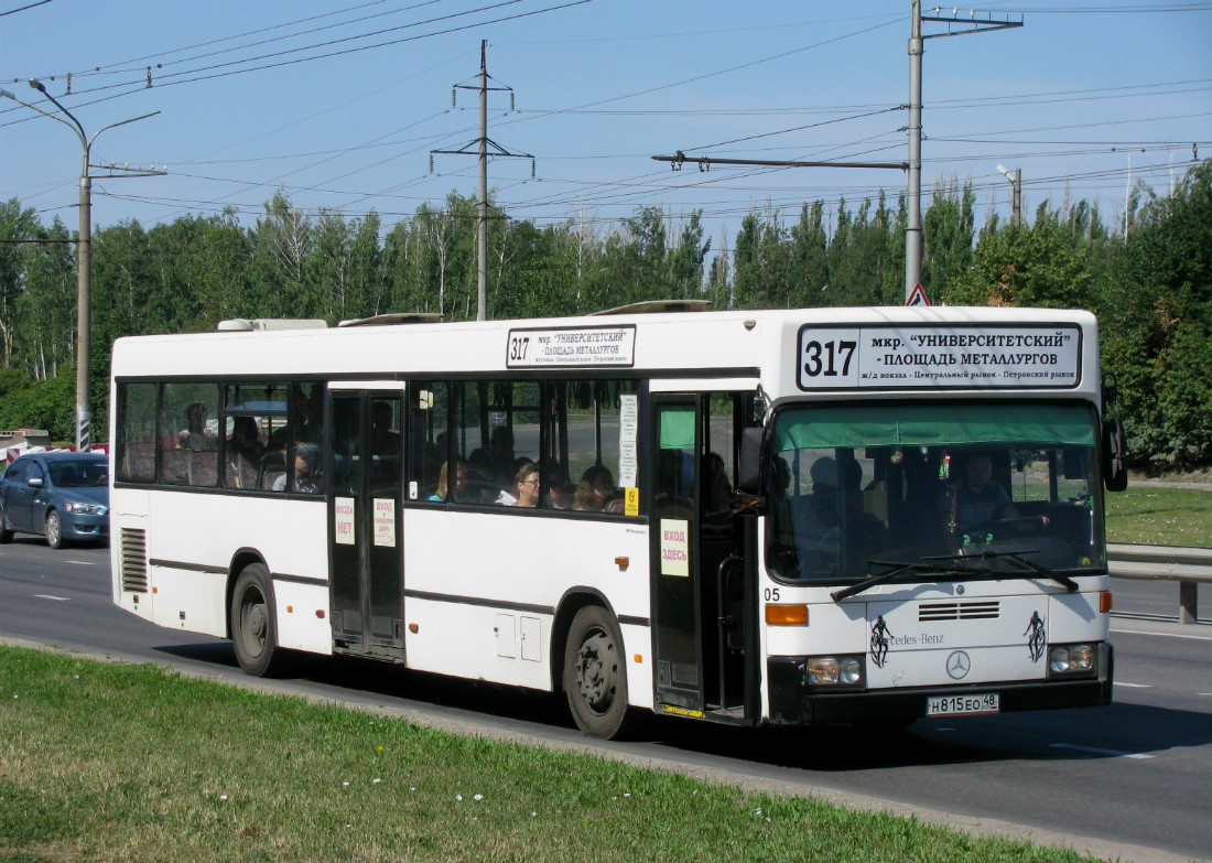 Липецкая область, Mercedes-Benz O405N № Н 815 ЕО 48