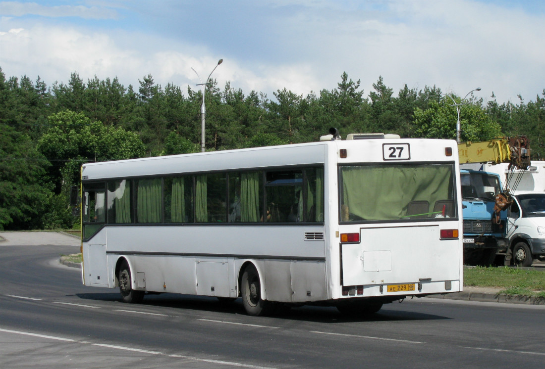 Lipetsk region, Mercedes-Benz O405 Nr. АЕ 229 48