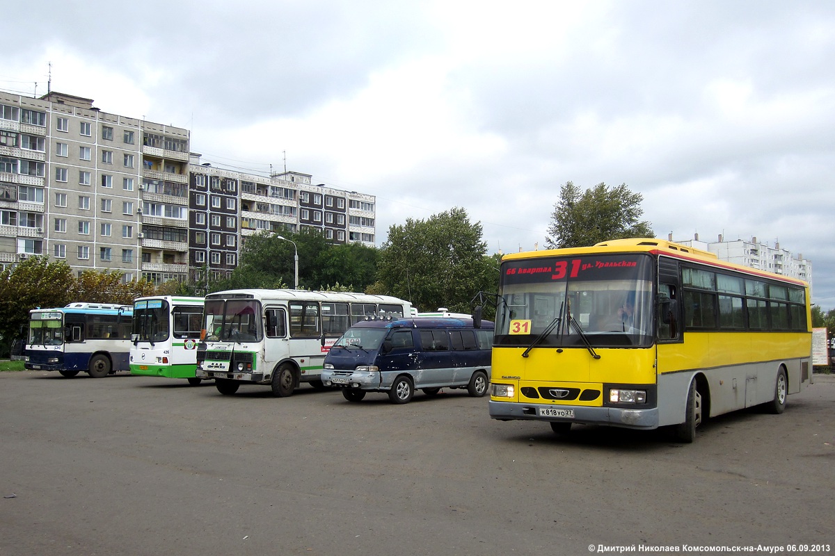 Хабаровский край, Daewoo BS106 Royal City (Busan) № К 818 УО 27; Хабаровский край — Разные фотографии