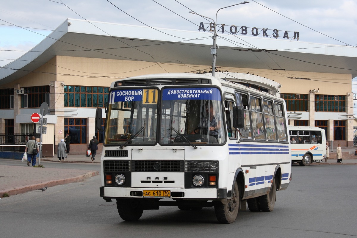 Томская область, ПАЗ-3205-110 № АС 610 70