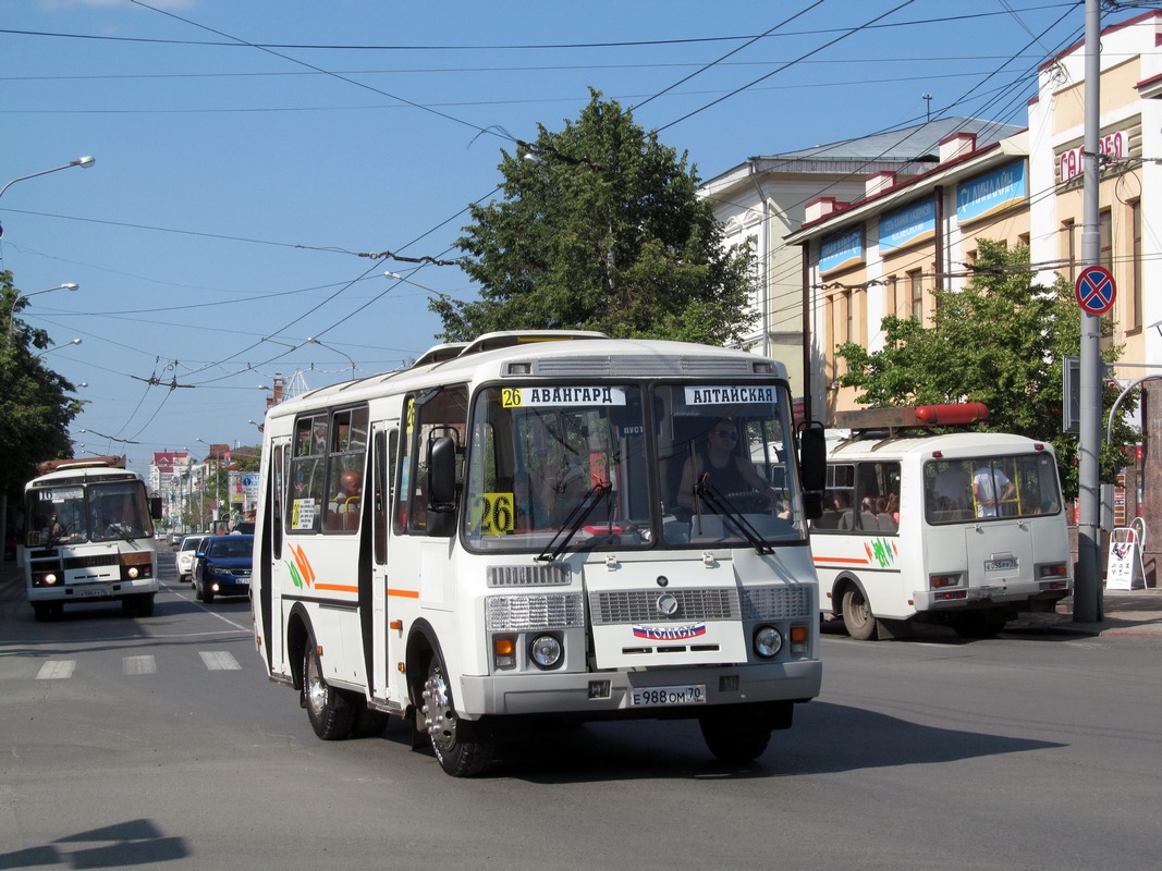 Томская область, ПАЗ-32054 № Е 988 ОМ 70