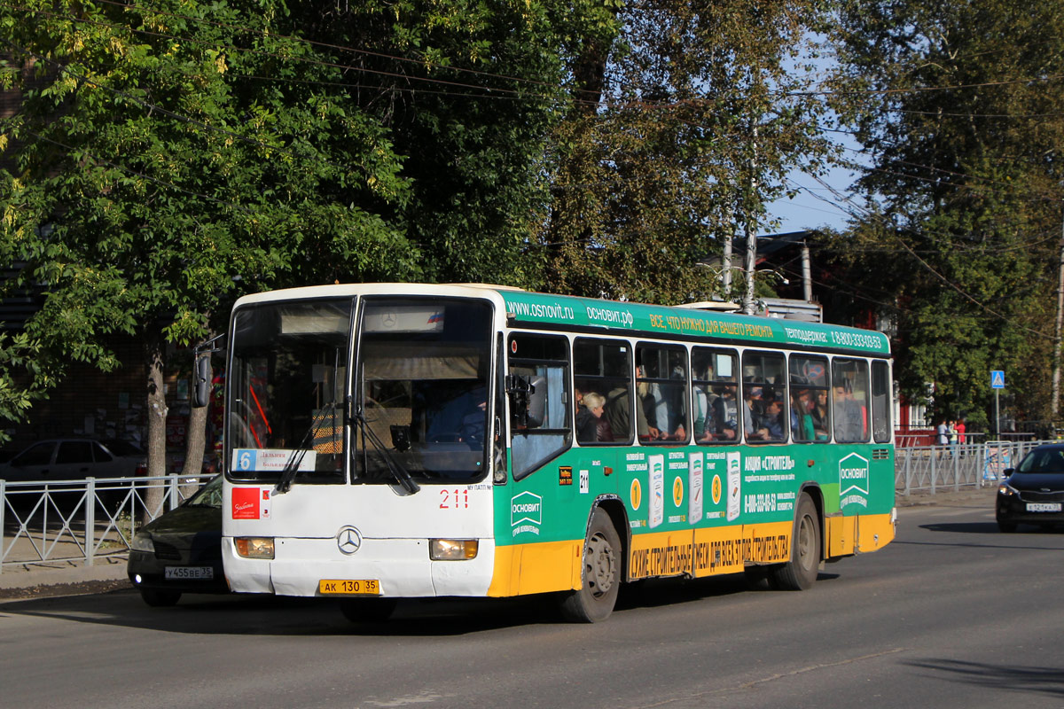 Vologda region, Mercedes-Benz O345 č. 211