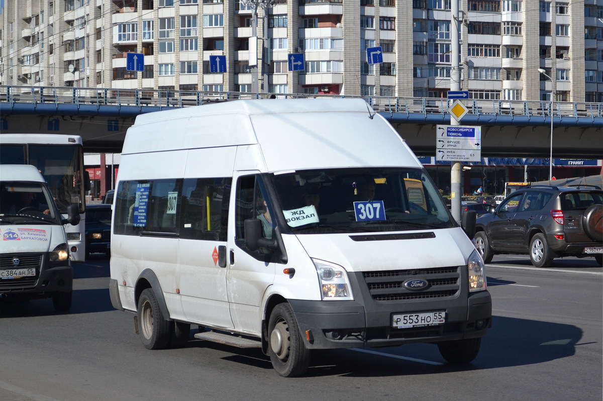 Омская область, Нижегородец-222708  (Ford Transit) № Р 553 НО 55