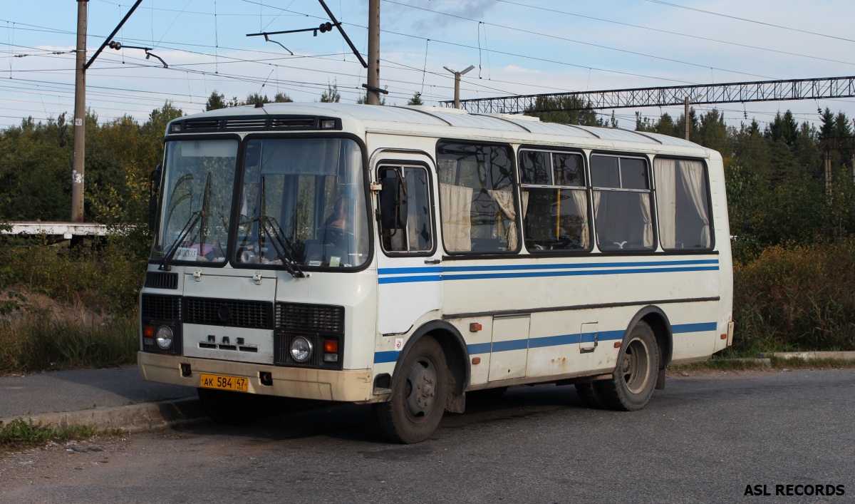 Ленинградская область, ПАЗ-32053 № АК 584 47