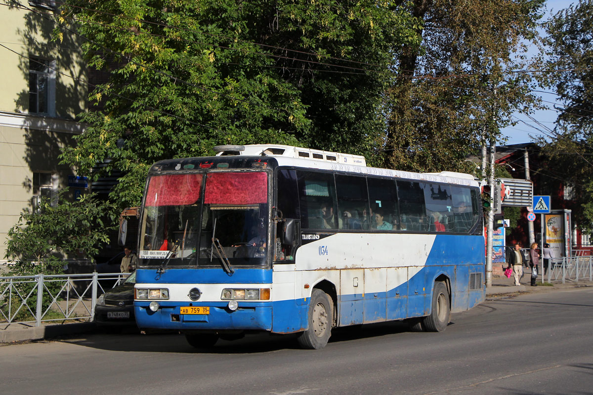 Вологодская область, SsangYong TransStar № 034