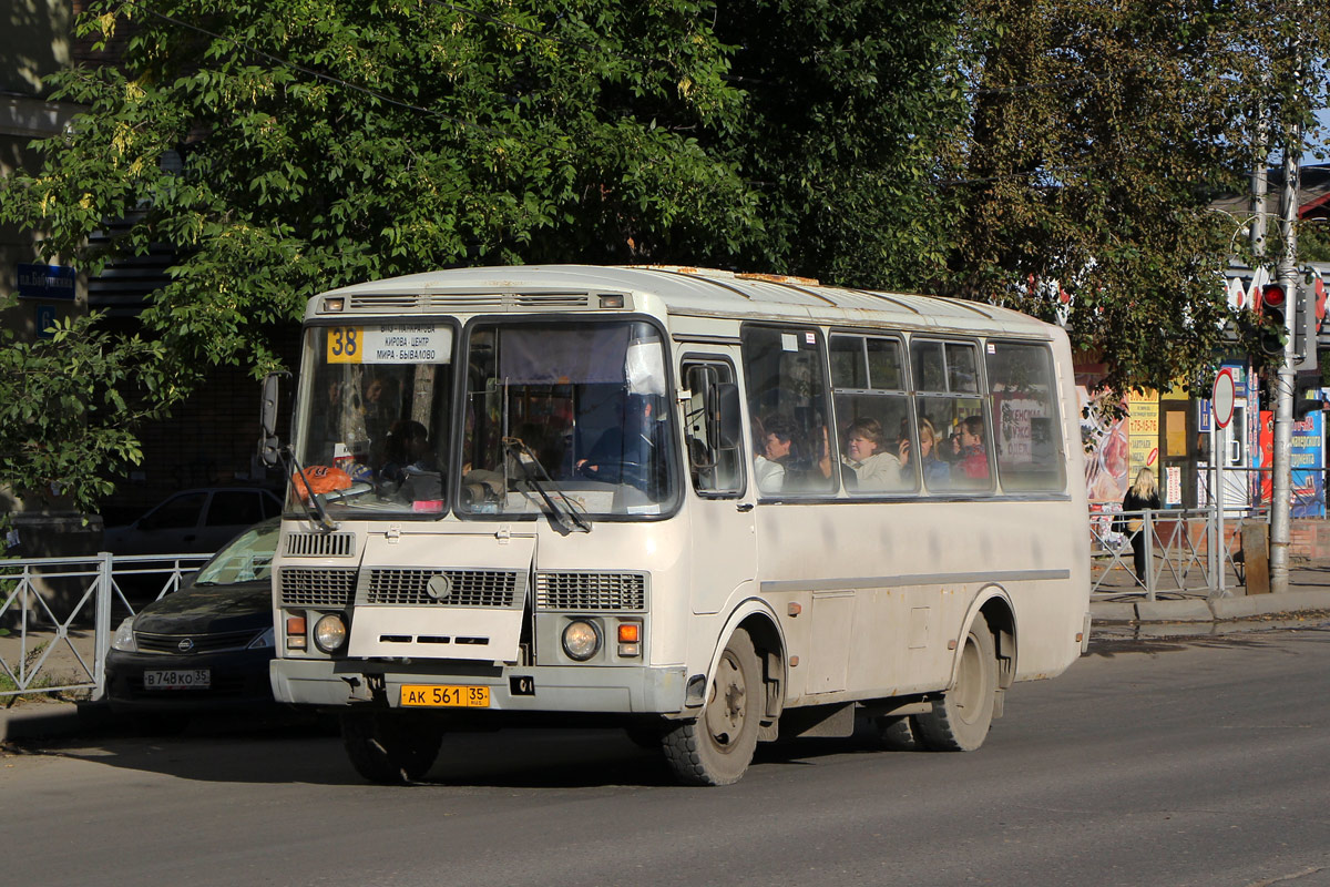 Вологодская область, ПАЗ-32054 № АК 561 35