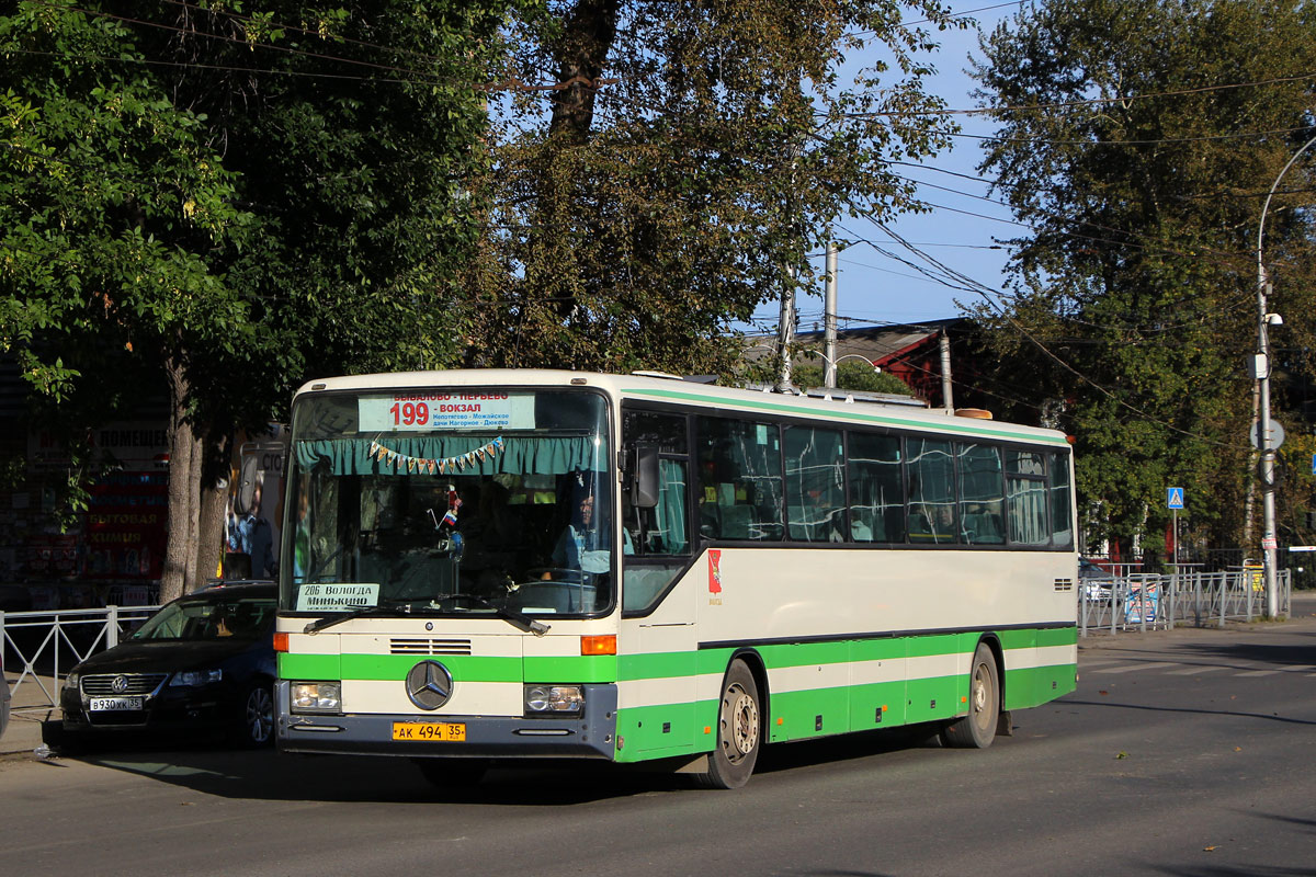 Вологодская область, Mercedes-Benz O408 № АК 494 35