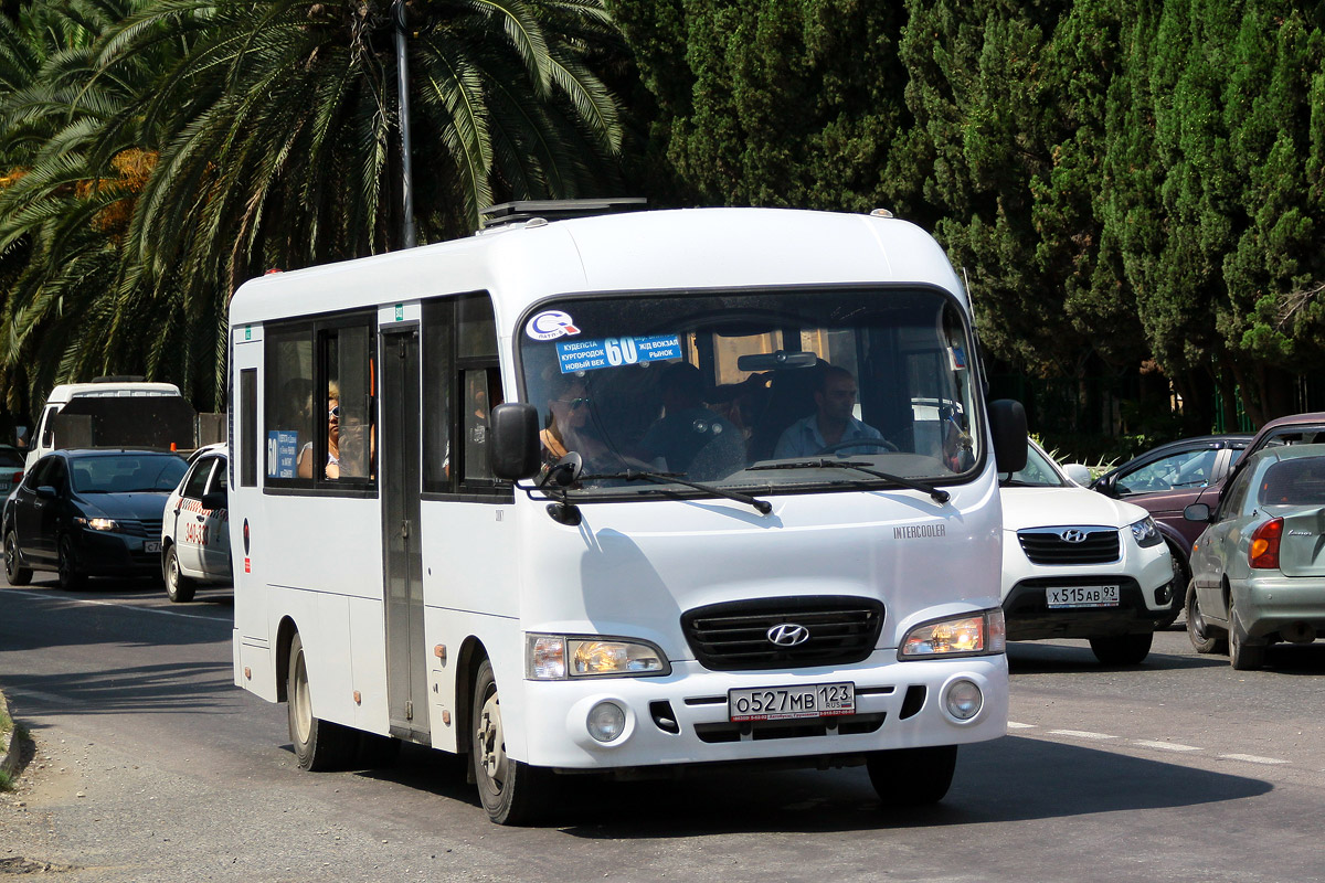 Краснодарский край, Hyundai County LWB C09 (ТагАЗ) № О 527 МВ 123