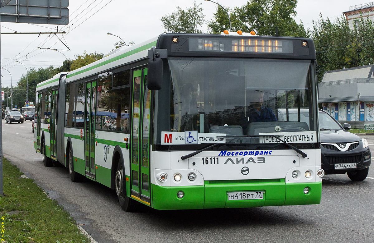 Moskva, LiAZ-6213.22 č. 16111