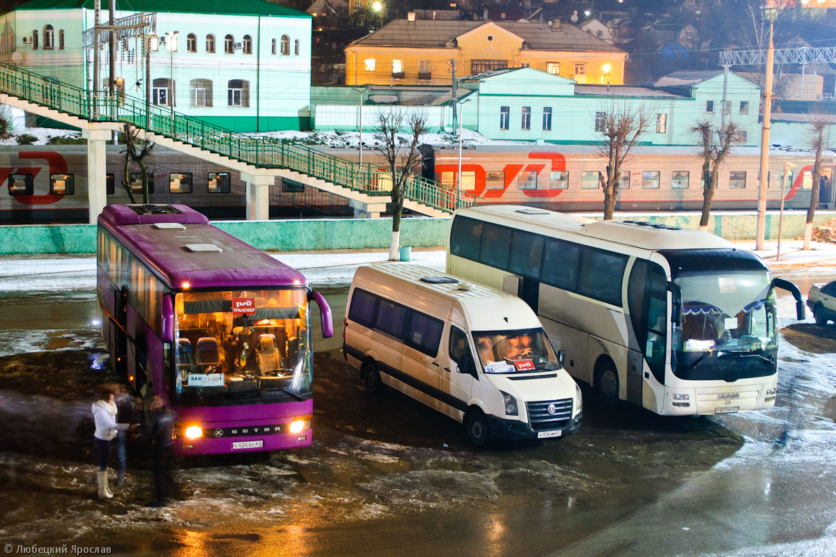 Смоленская область, Setra S315GT-HD № С 424 ВХ 67; Смоленская область, Volkswagen Crafter № Н 926 ММ 67