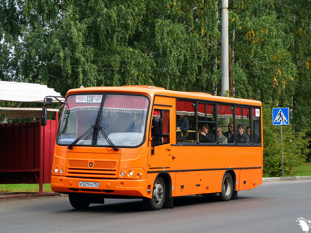 Нижегородская область, ПАЗ-320402-05 № К 521 РН 152