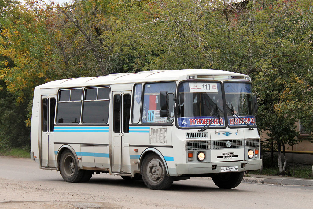 Нижегородская область, ПАЗ-32054 № К 074 КТ 152