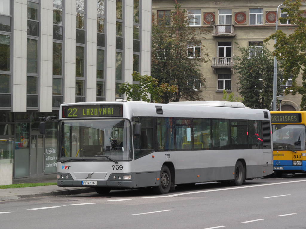 Литва, Volvo 7700 № 759