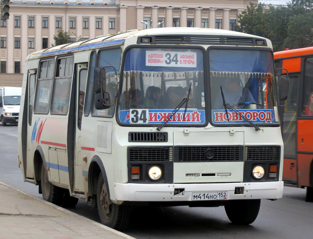 Ніжагародская вобласць, ПАЗ-32054 № М 414 НО 152