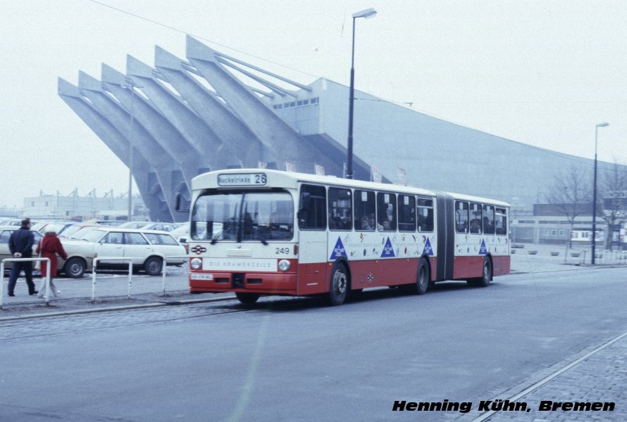 Бремен, Mercedes-Benz O305G № 249