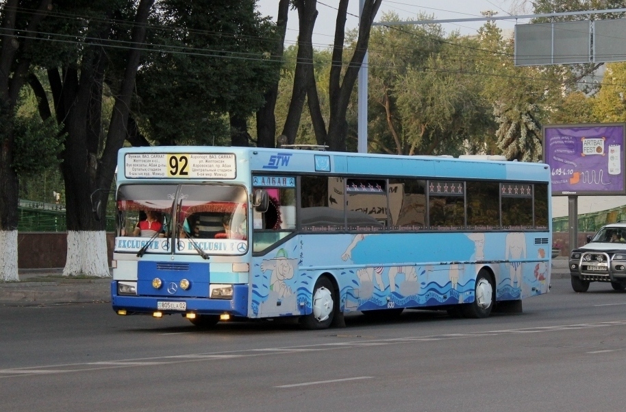 Bus route 92 on the map of Almaty - Wikiroutes Foto 19