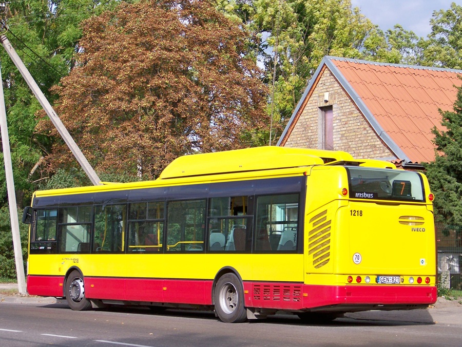 Литва, Irisbus Citelis 12M CNG № 1218