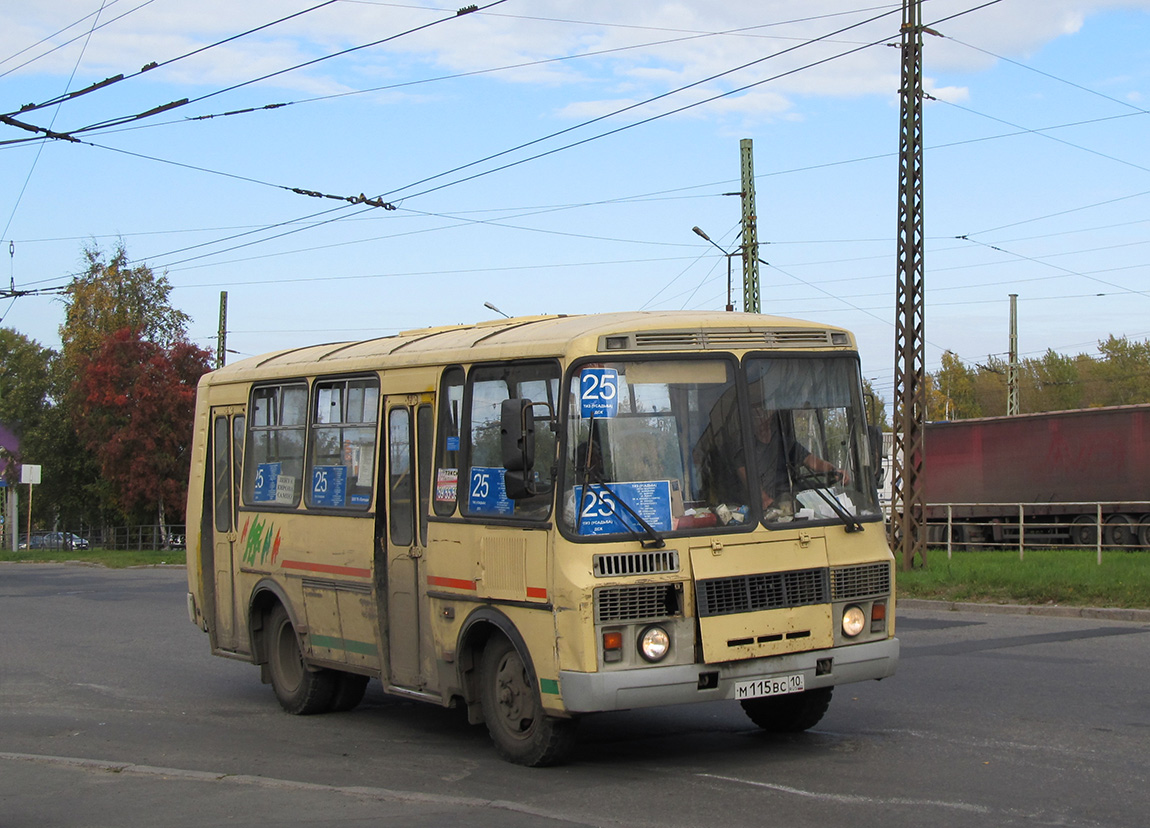 Карелия, ПАЗ-32054 № М 115 ВС 10