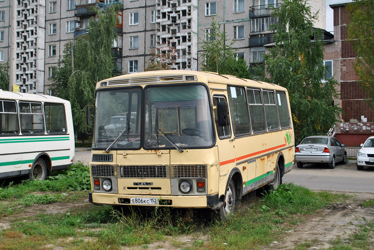 Нижегородская область, ПАЗ-32054 № Е 806 КС 152