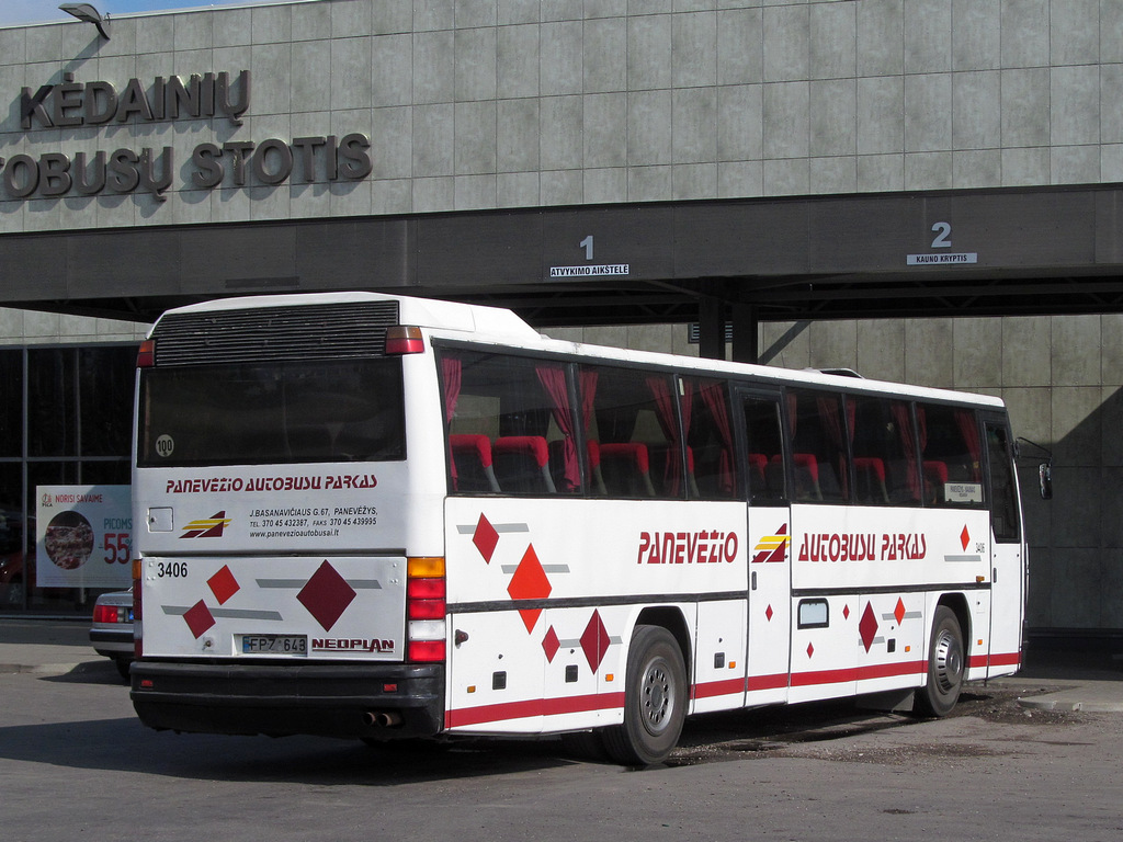 Літва, Neoplan N316K Transliner № 3406