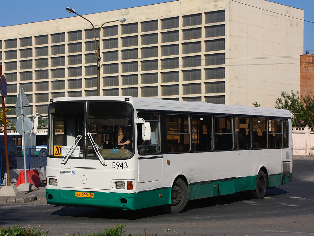 Санкт-Петербург, ЛиАЗ-5256.25 № 5943