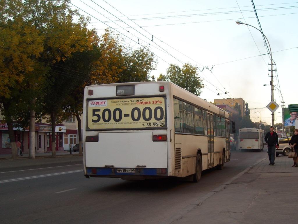 Липецкая область, Mercedes-Benz O405N № М 418 ВР 48