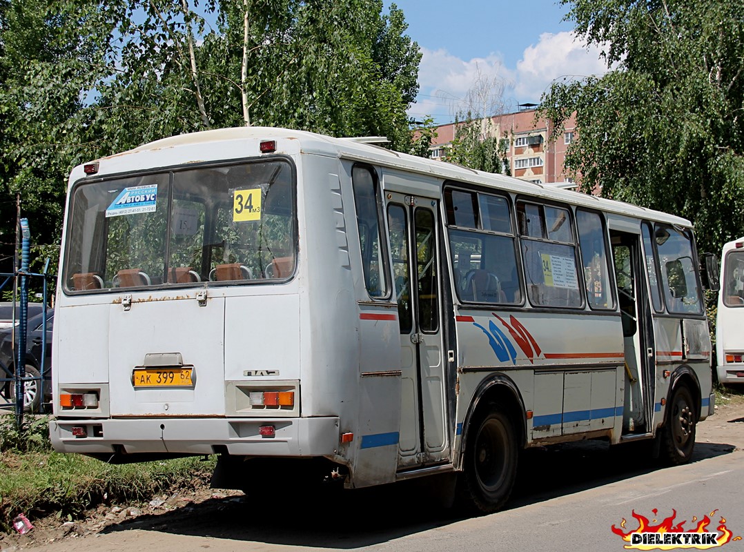 Рязанская область, ПАЗ-4234 № АК 399 62