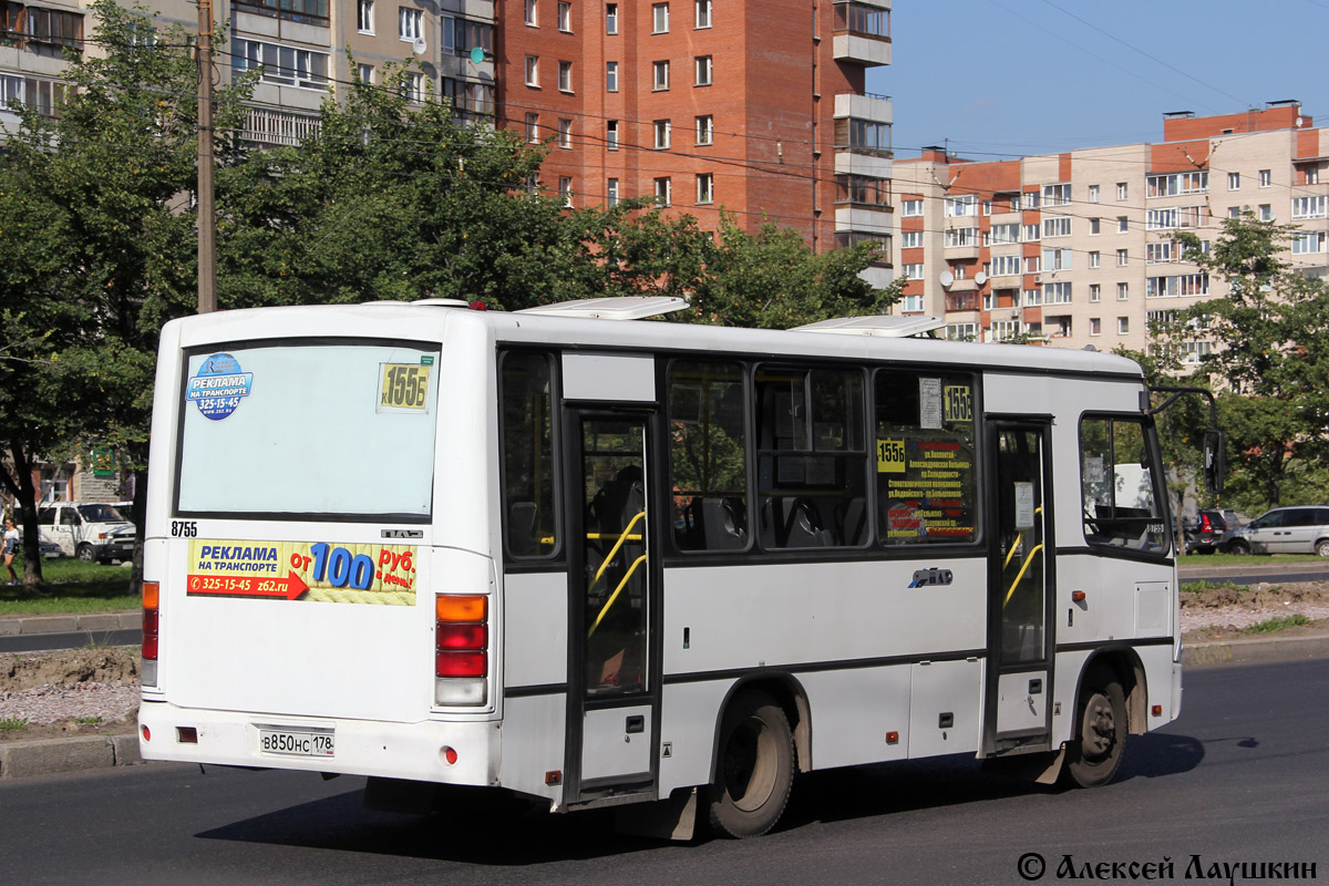 Санкт-Петербург, ПАЗ-320402-05 № 8755