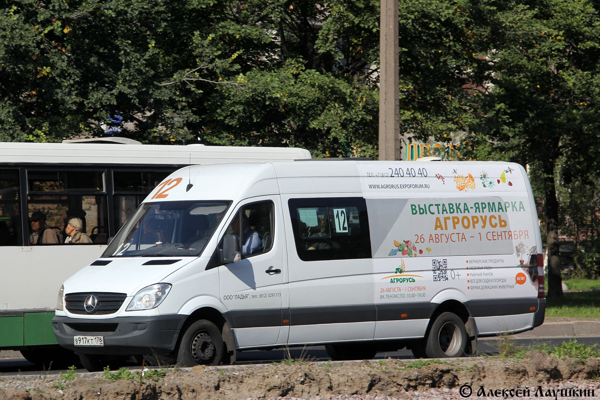 Санкт-Петербург, Луидор-22360C (MB Sprinter) № В 917 КТ 178