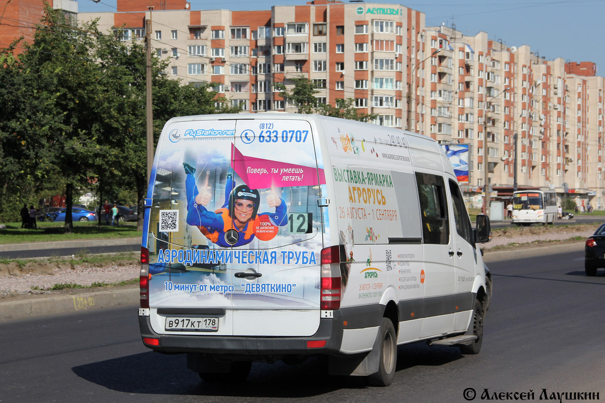 Санкт-Петербург, Луидор-22360C (MB Sprinter) № В 917 КТ 178